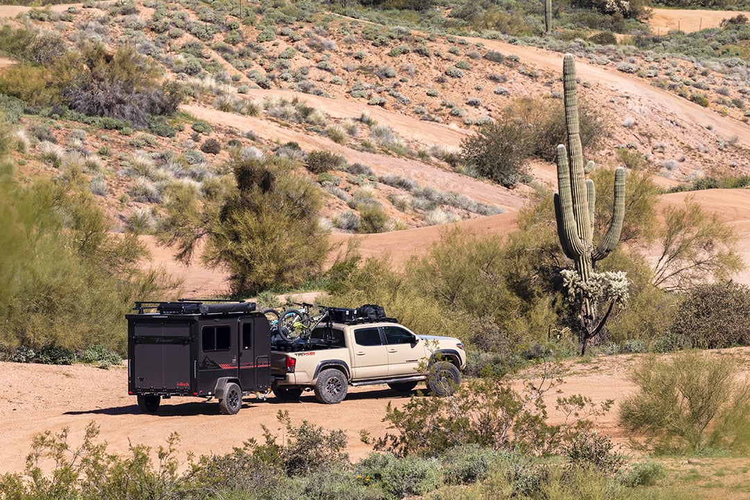 Flyer Explore interior toy hauler