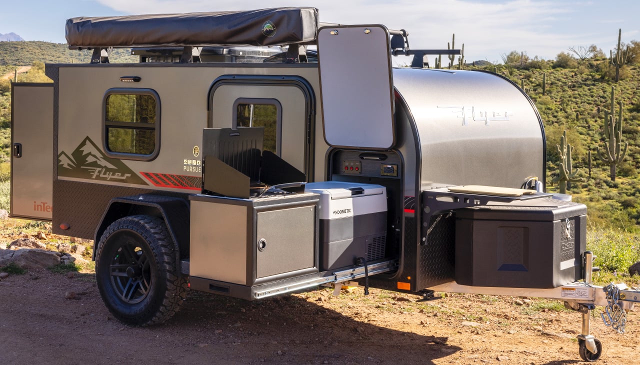 offroad, rugged camping adventure