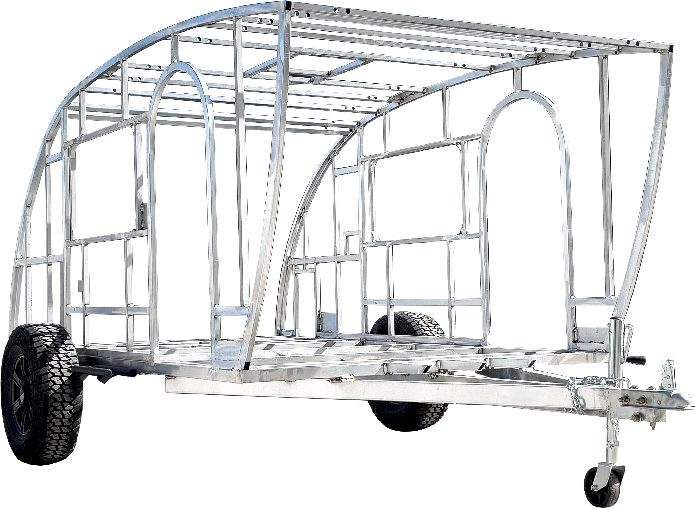 All-Aluminum Teardrop Camper