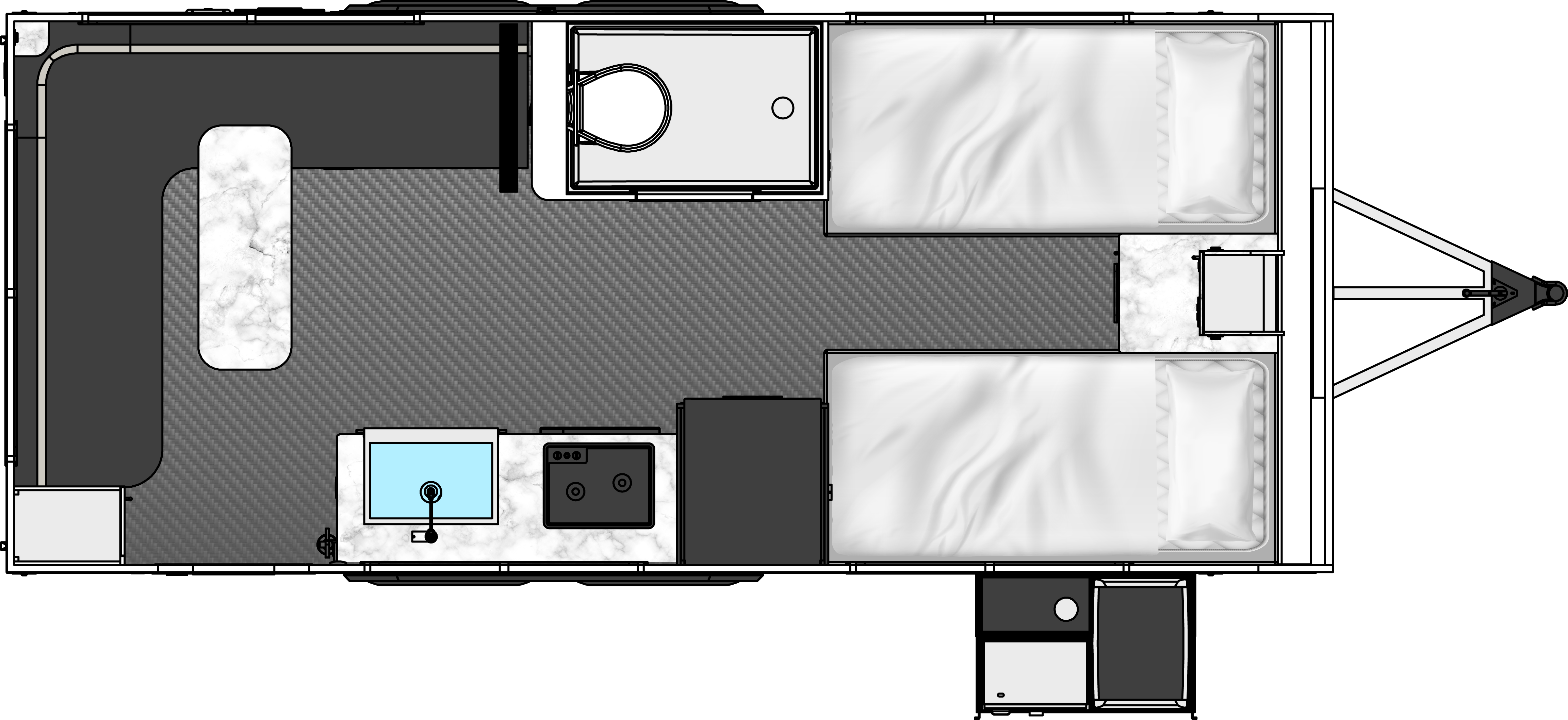 inTech OVR Expedition Twin Bed