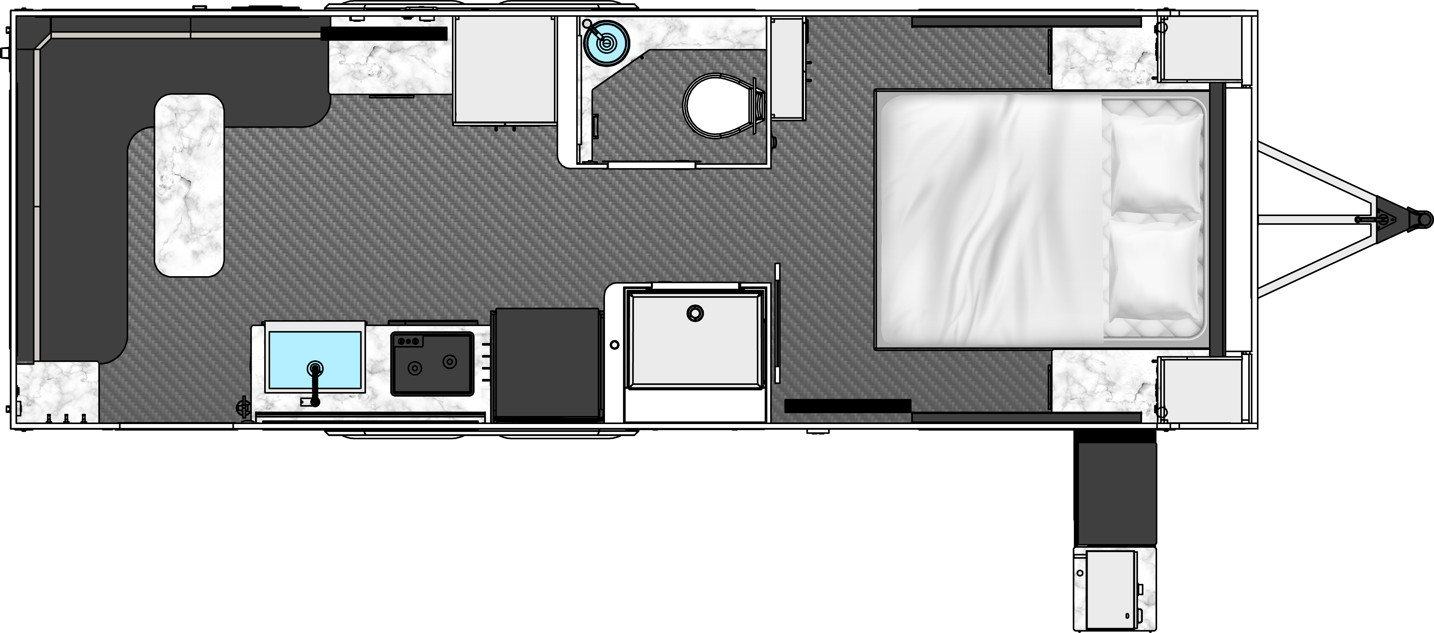 inTech OVR Navigate Queen Bed