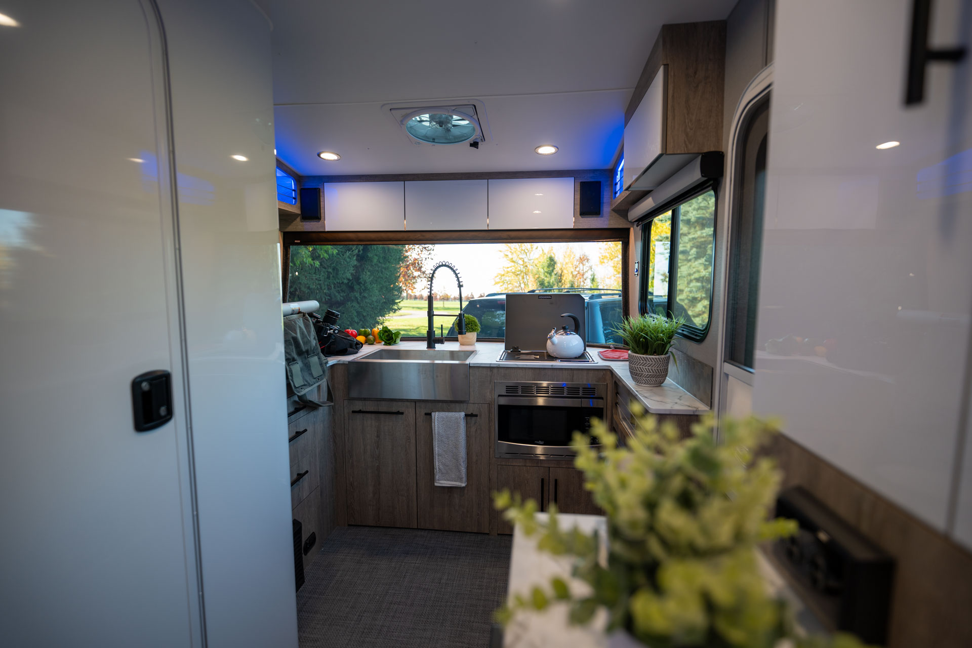 inTech RV kitchen interior