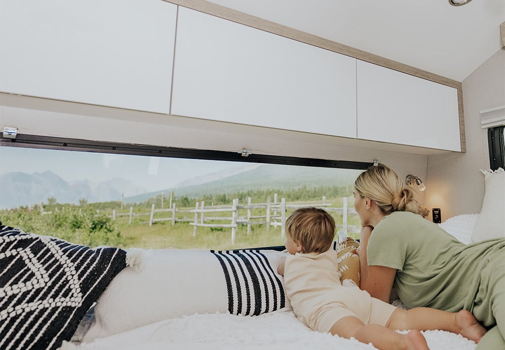 RV kitchen interior