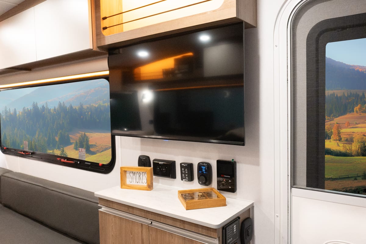 inTech RV kitchen interior