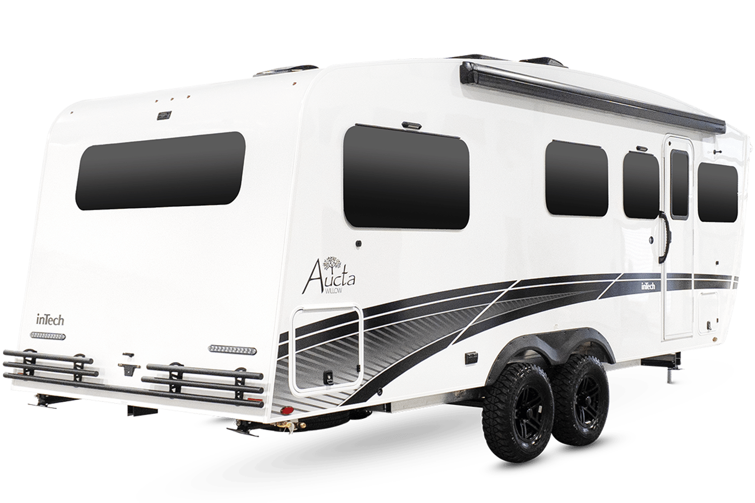 Aucta Willow rear quarter curbside exterior