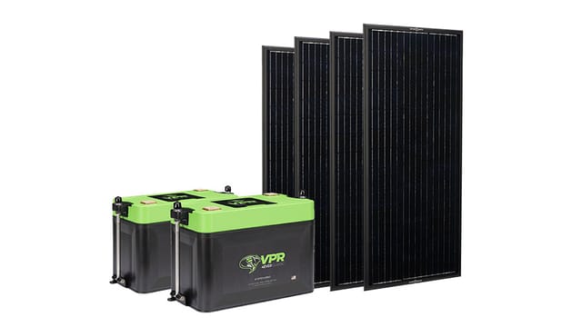 200 Watt Solar Charging System
