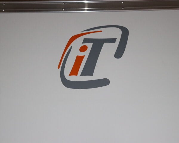 Decal - IT Logo - Flat - Orange / Gray