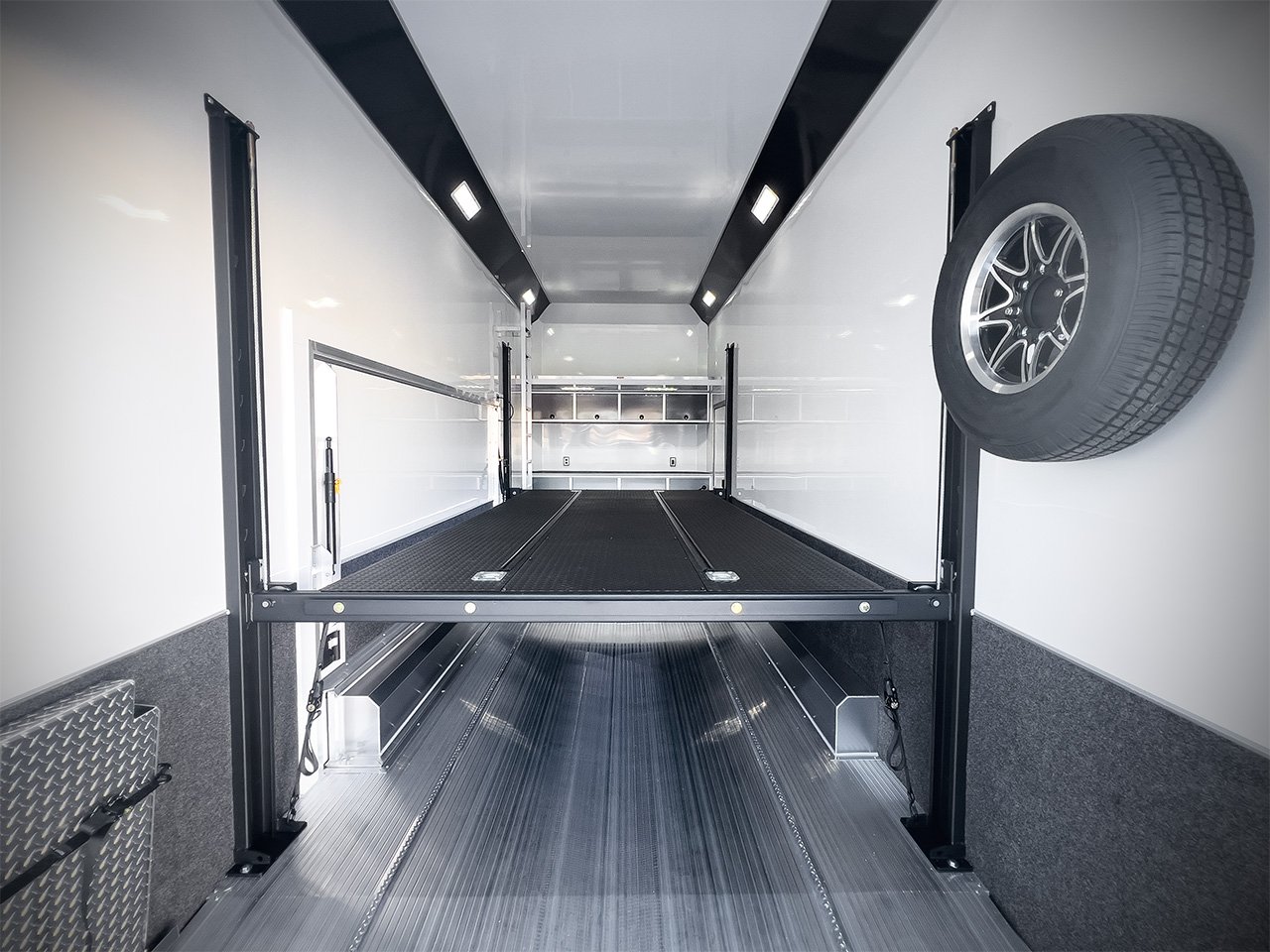 intech trailer interior