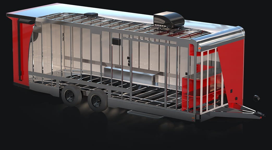 inTech Trailers All-Aluminum Construction