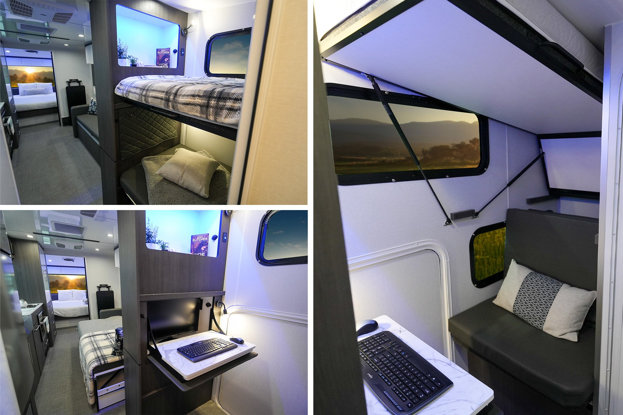 lightweigt spacious design travel trailer