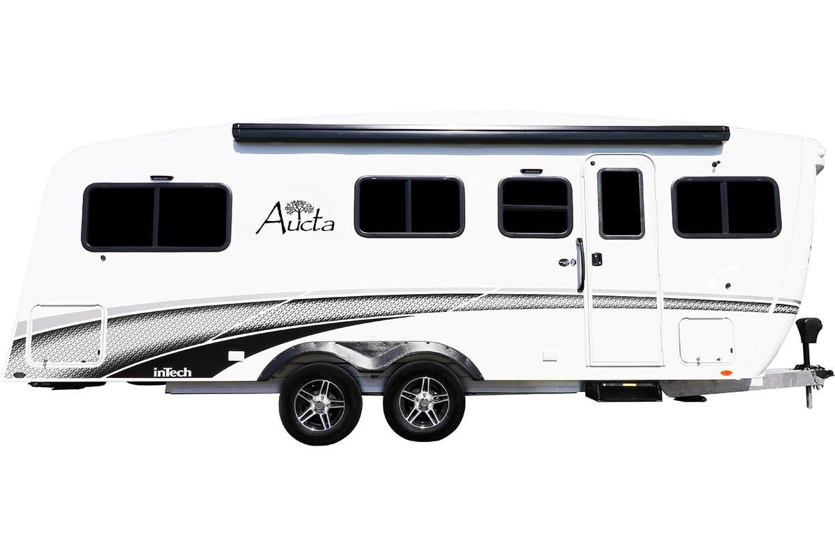 Aucta travel trailer exterior