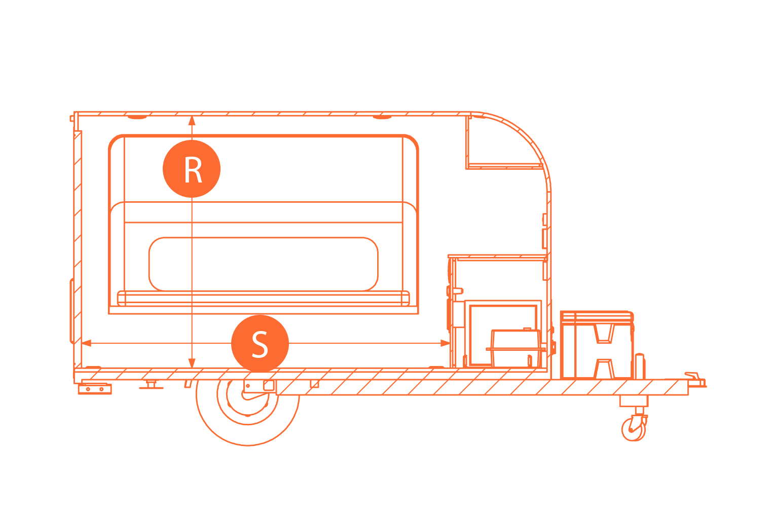 Flyer Explore utility trailer