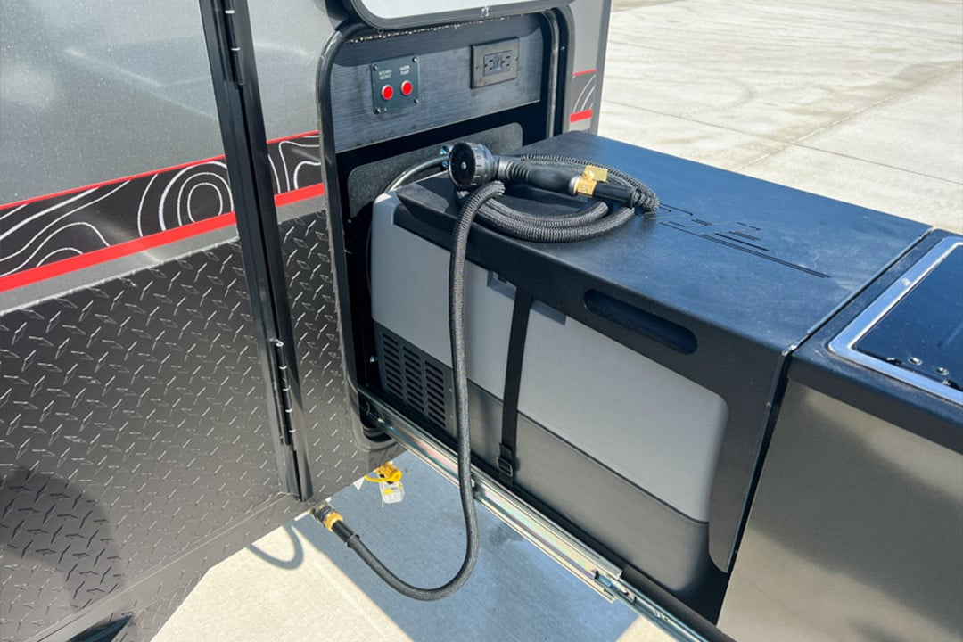inTech Flyer Pursue functional rugged travel trailer