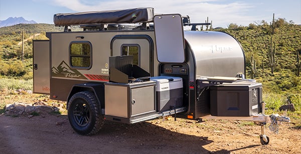 offroad, rugged camping adventure