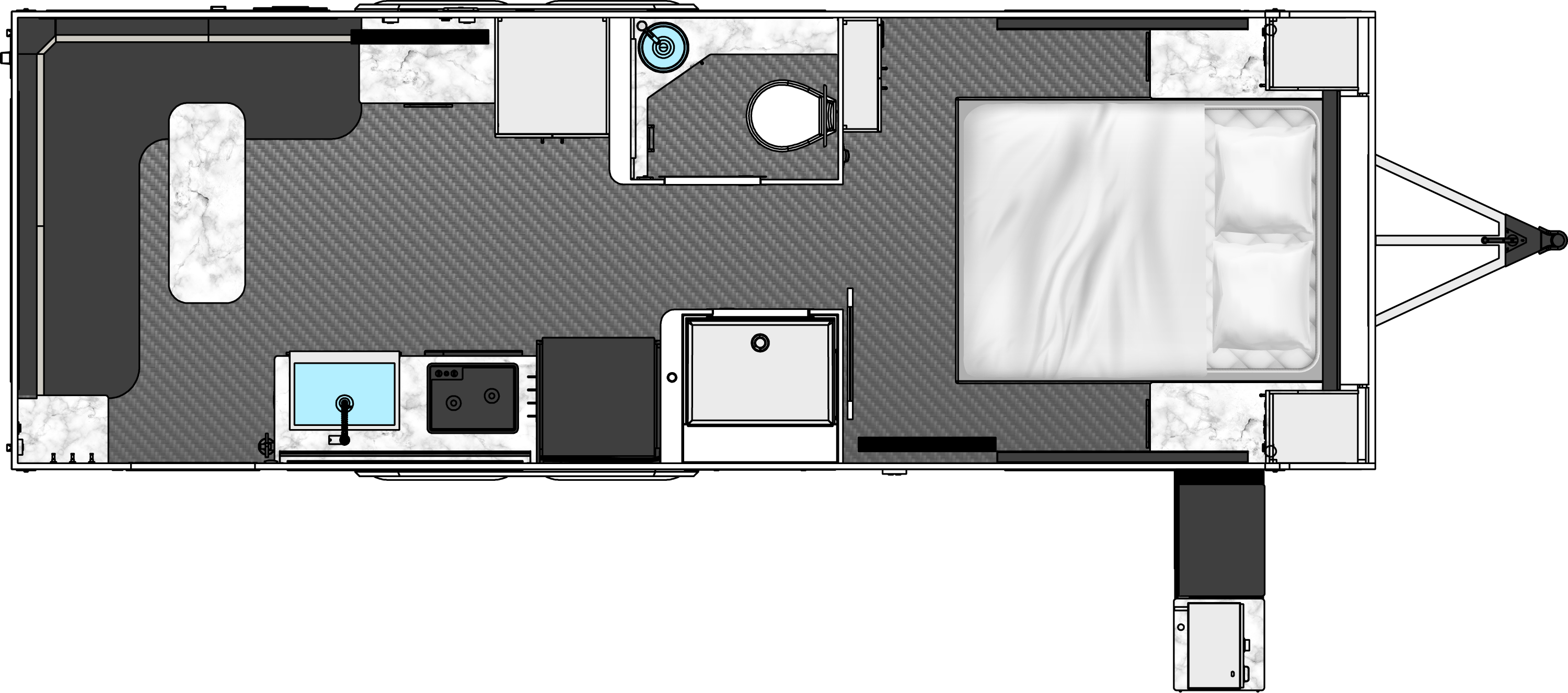 inTech OVR Navigate Queen Bed